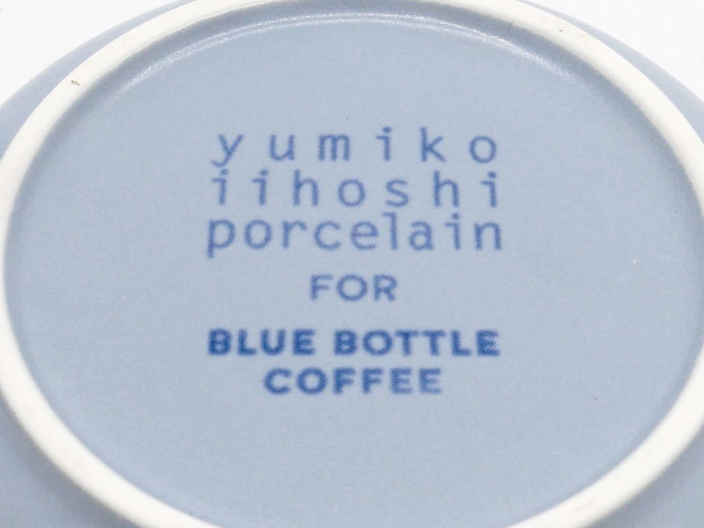 イイホシユミコ yumiko iihoshi × ブルーボトルコーヒー Blue Bottle Coffee カップ&ソーサー Holiday Collection 2017 限定 別注カラー ●