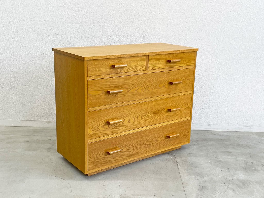 パシフィックファニチャーサービス PACIFIC FURNITURE SERVICE DHチェスト オーク材 Dependent House Series P.F.S 定価220,000円 〓