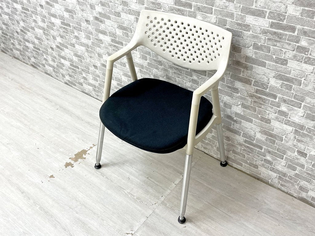 ヴィトラ vitra アームチェア 42030131 オフィスチェア ミーティングチェア 廃番 ポストモダンデザイン  ●