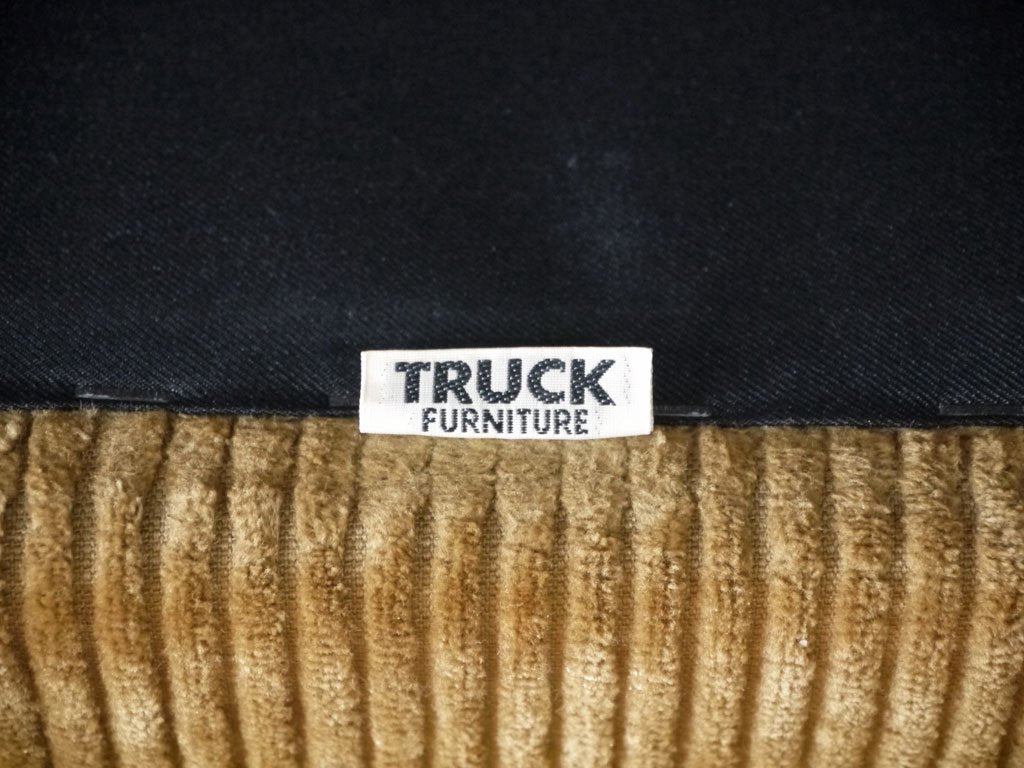 トラックファニチャー TRUCK FURNITURE エフケーソファ オットマン FK SOFA OTTOMAN コーデュロイ F-21 GREEN ウォールナット無垢材 ■