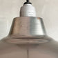 パシフィックファニチャーサービス P.F.S 14" LAMP SHADE Brushed Steel ソケット＆コード ホーロー ペンダントライト オリジナルカラー インダストリアル ♪