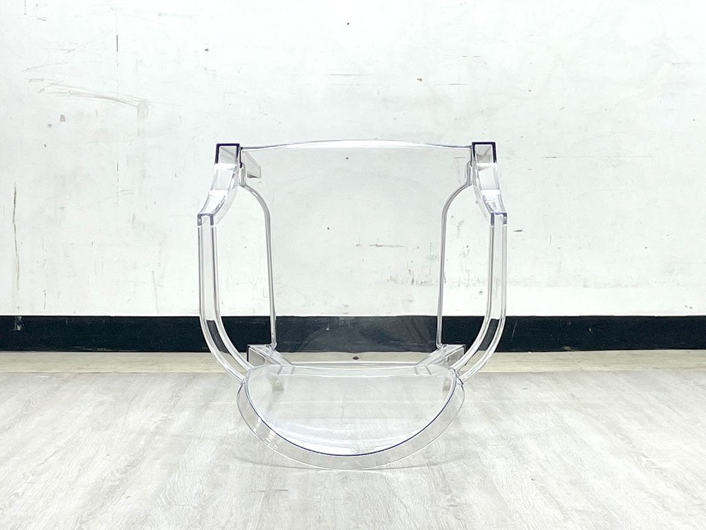 カルテル Kartell ルイゴースト Louis Ghost アームチェア クリスタル スタッキング フィリップ・スタルク B ●