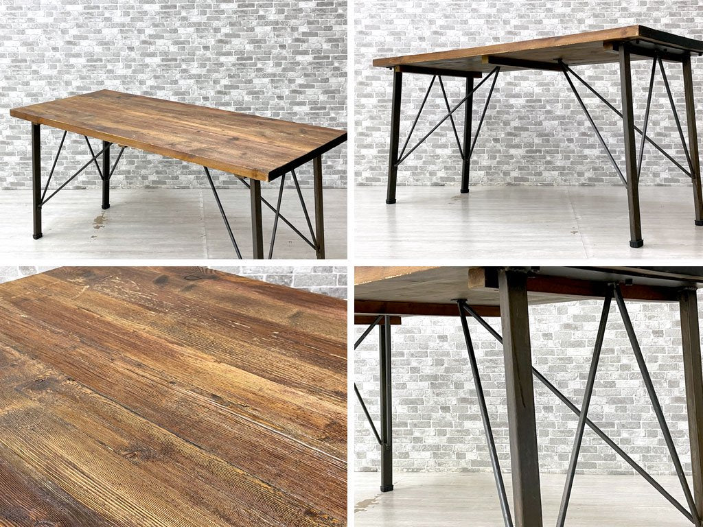 ジャーナルスタンダードファニチャー journal standard Furniture シノン ダイニングテーブル CHINON DINING TABLE M 杉古材 定価￥96,800- ●