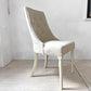 あずまや 東谷 クラッシーチェア Classy Chair ダイニングチェア ラバーウッド ファブリック ベージュ クラシカルデザイン CL-471BE 定価￥41,800- B ★