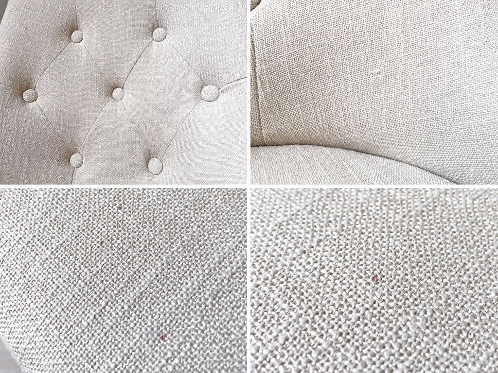 あずまや 東谷 クラッシーチェア Classy Chair ダイニングチェア ラバーウッド ファブリック ベージュ クラシカルデザイン CL-471BE 定価￥41,800- A ★