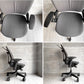 スチールケース Steelcase リープチェア Leap ブラック デスクチェア オフィスチェア ハンガー付き 参考定価￥149,800- ♪