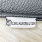 カールハンセン＆サン Carl Hansen & Son ウィッシュボーンチェア WISHBONE CHAIR CH24 Yチェア 専用チェアクッション ブラックレザー ●