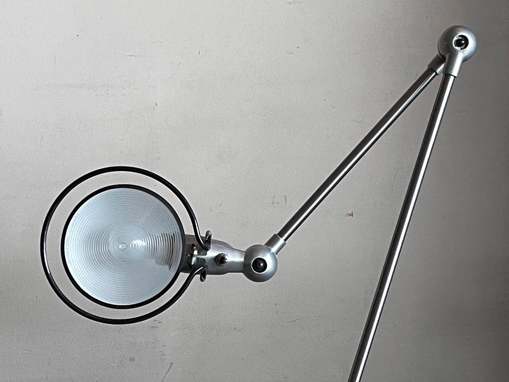 ジェルデ JIELDE フロアランプ 1240 FLOOR LAMP ブラッシュドスチール スクリーンカバー フランス P.F.S.取扱 ■