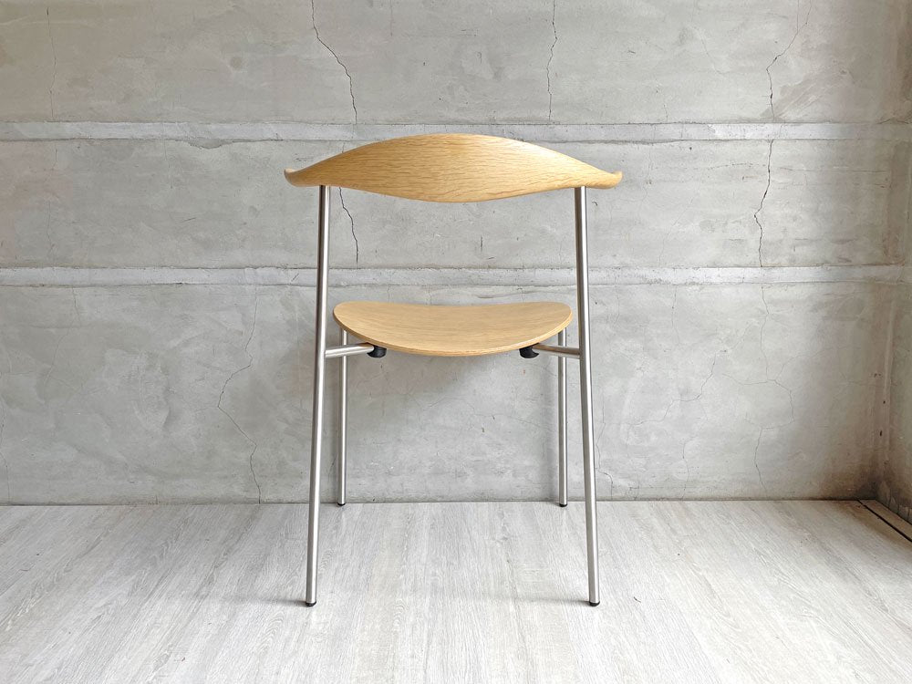 カールハンセン＆サン Carl Hansen & Son CH88T ダイニングチェア オーク材 ステンレススチールフレーム ハンス・J・ウェグナー 北欧家具 ♪