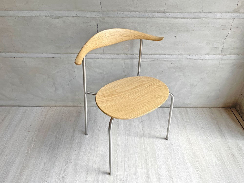 カールハンセン＆サン Carl Hansen & Son CH88T ダイニングチェア オーク材 ステンレススチールフレーム ハンス・J・ウェグナー 北欧家具 ♪