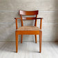 パシフィックファニチャーサービス P.F.S. DHダイニングチェア DH DINING CHAIR with ARM ビーチ材 オレンジ×ブラウン系 定価￥51,700- B ♪