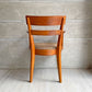 パシフィックファニチャーサービス P.F.S. DHダイニングチェア DH DINING CHAIR with ARM ビーチ材 オレンジ×ブラウン系 定価￥51,700- B ♪