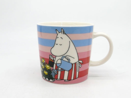 アラビア ARABIA ムーミン Moomin マグ ローズガーデン Rose Garden 黄金のしっぽ 2010年 夏限定 フィンランド 北欧雑貨 未使用品 ●