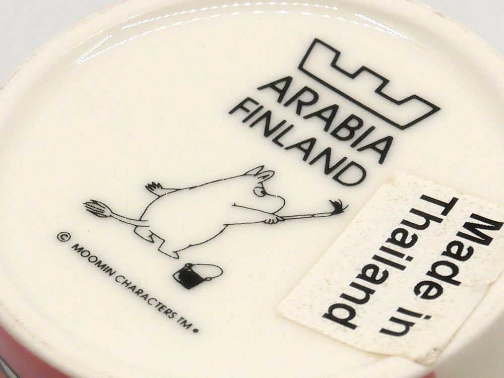 アラビア ARABIA ムーミン Moomin マグ ローズガーデン Rose Garden 黄金のしっぽ 2010年 夏限定 フィンランド 北欧雑貨 未使用品 ●