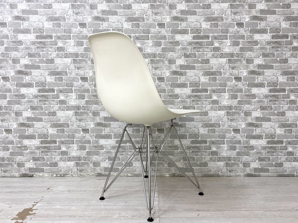 ハーマンミラー Herman Miller サイドシェルチェア ポリプロピレン エッフェルベース C&R イームズ ホワイト ミッドセンチュリー F ●