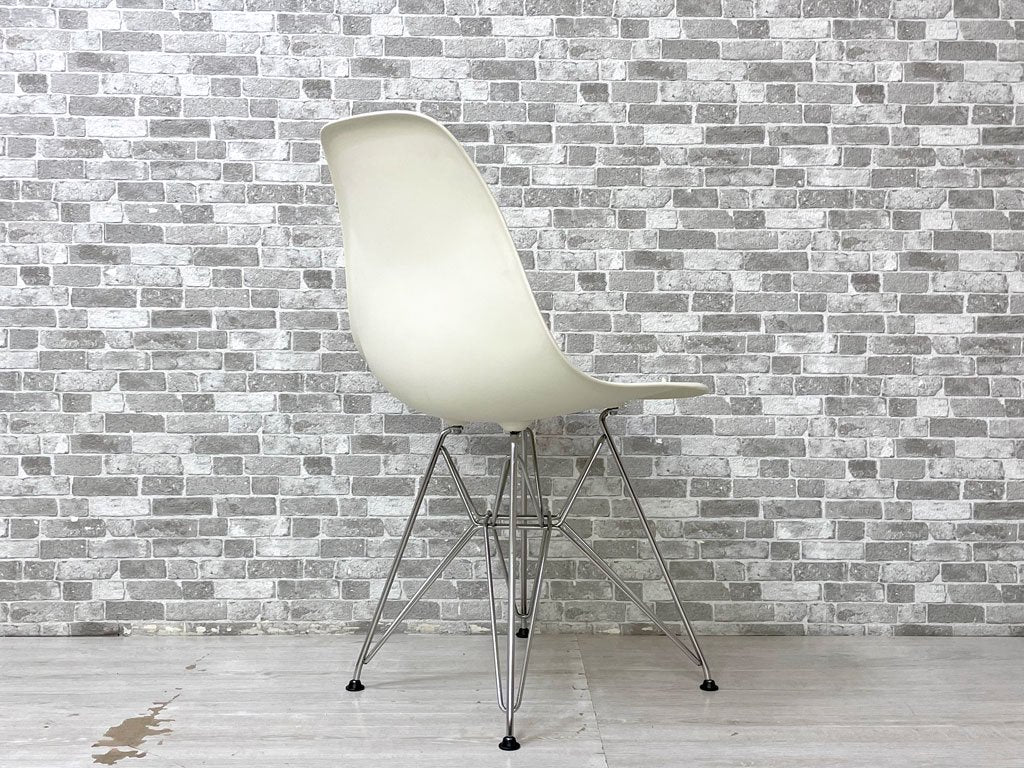 ハーマンミラー Herman Miller サイドシェルチェア ポリプロピレン エッフェルベース C&R イームズ ホワイト ミッドセンチュリー E ●