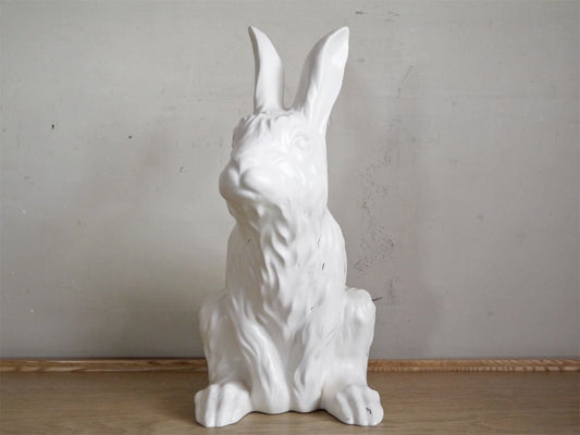 ゲルチョップ GELCHOP Wood land series ホワイトラビット WHITE RABBIT FRP オブジェ ■