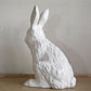 ゲルチョップ GELCHOP Wood land series ホワイトラビット WHITE RABBIT FRP オブジェ ■