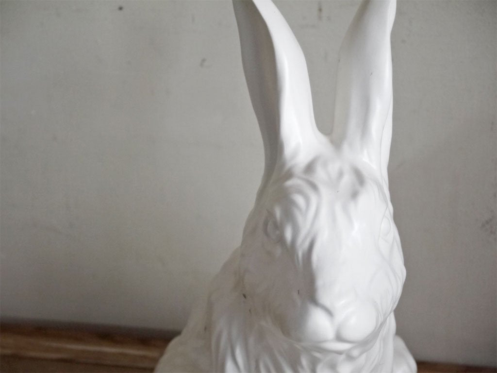 ゲルチョップ GELCHOP Wood land series ホワイトラビット WHITE RABBIT FRP オブジェ ■