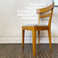 パシフィックファニチャーサービス P.F.S デペンデントハウス ダイニングチェア DH DINING CHAIR ビーチ材 ファブリック座面 ブルー系 定価￥45,100- A ◎