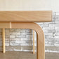 アルテック artek ダイニングテーブル TABLE 81B ブラックリノリウム W120cm アルヴァ・アアルト Alvar Aalto 北欧家具 未使用保管品 ●