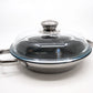 ヴェーエムエフ WMF パルマデュール アドバンス 両手フライパン 24cm ＆ フライパン用 耐熱ガラス製蓋 24cm 合計定価 \15,730- ●