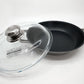 ヴェーエムエフ WMF パルマデュール アドバンス 両手フライパン 24cm ＆ フライパン用 耐熱ガラス製蓋 24cm 合計定価 \15,730- ●