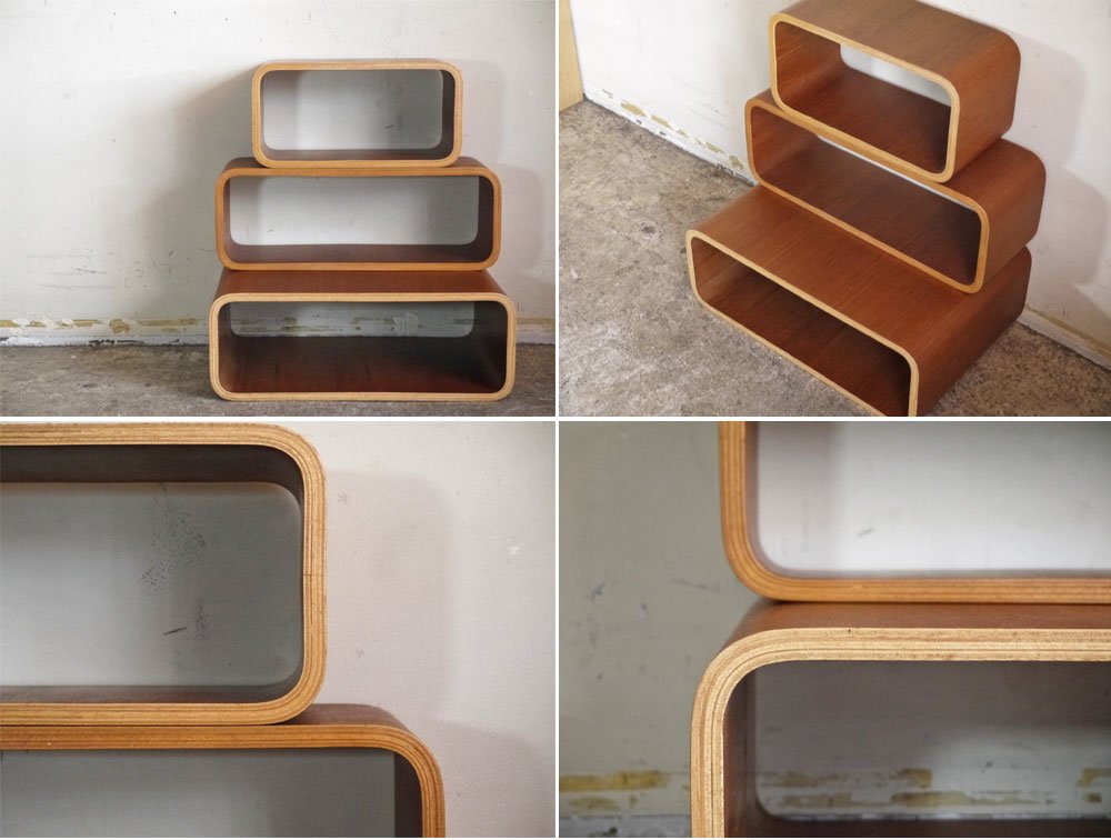 パシフィックファニチャーサービス PACIFIC FURNITURE SERVICE P.F.S リーフ ユニット シェルフ REEF UNIT SHELF チーク材 廃番 ■