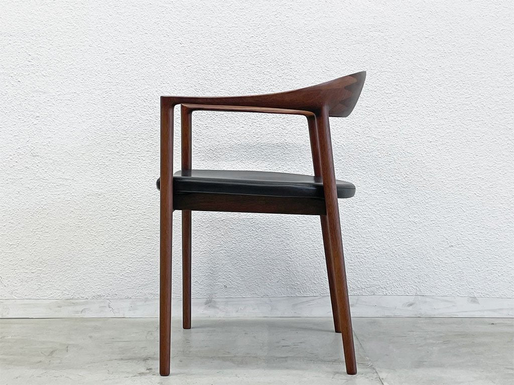 アクタス ACTUS ホースシュー HORSE SHOE アームチェア ARM CHAIR マホガニー材 定価129,800円 美品〓