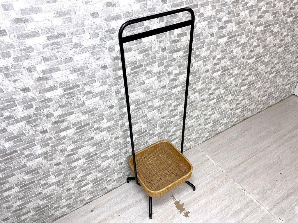 イデー IDEE ワラビー ハンガースタンド WALLABY HANGER STAND ハンガーラック ラタン 定価￥29,000- ●