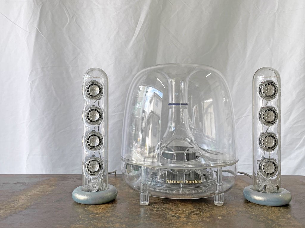 ハーマンカードン harman kardon サウンドスティック 2 SoundSticks Ⅱ PCスピーカー サテライトスピーカー サブウーファー 2.1ch  Y2K MoMA ◇