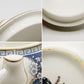 ウェッジウッド WEDGEWOOD ブルーサイアム BLUE SIAM シュガーポット ボーンチャイナ 金彩 廃番 英国食器 ●