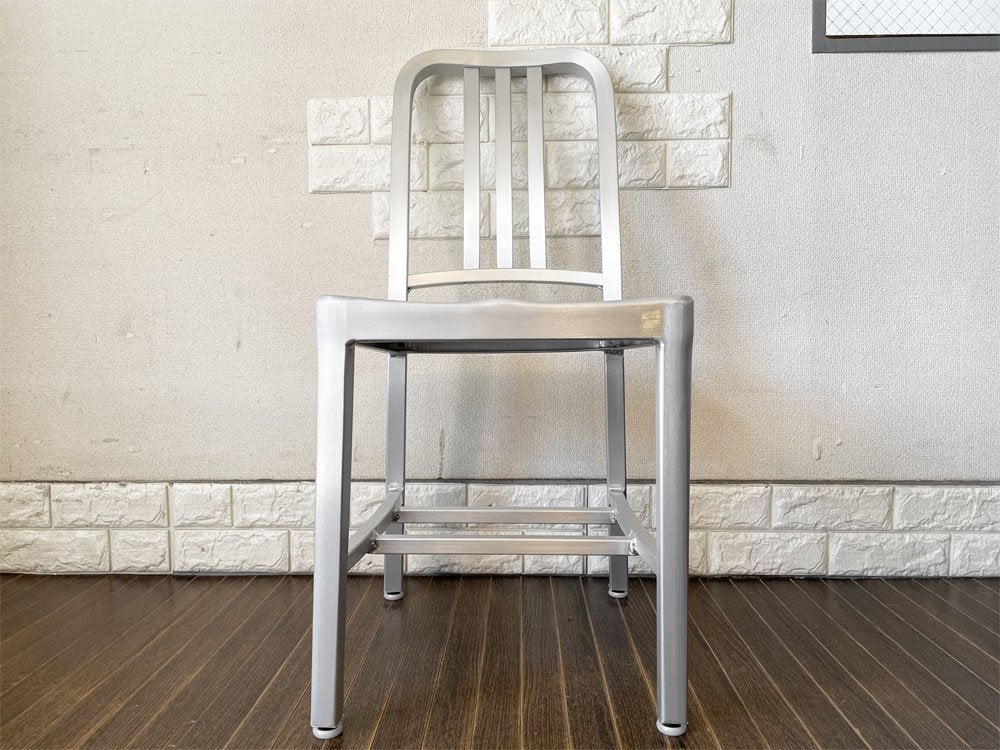 ネイビーチェア NAVY CHAIR ダイニングチェア デスクチェア アルミ製 ミリタリー インダストリアル リプロダクト品 ◎