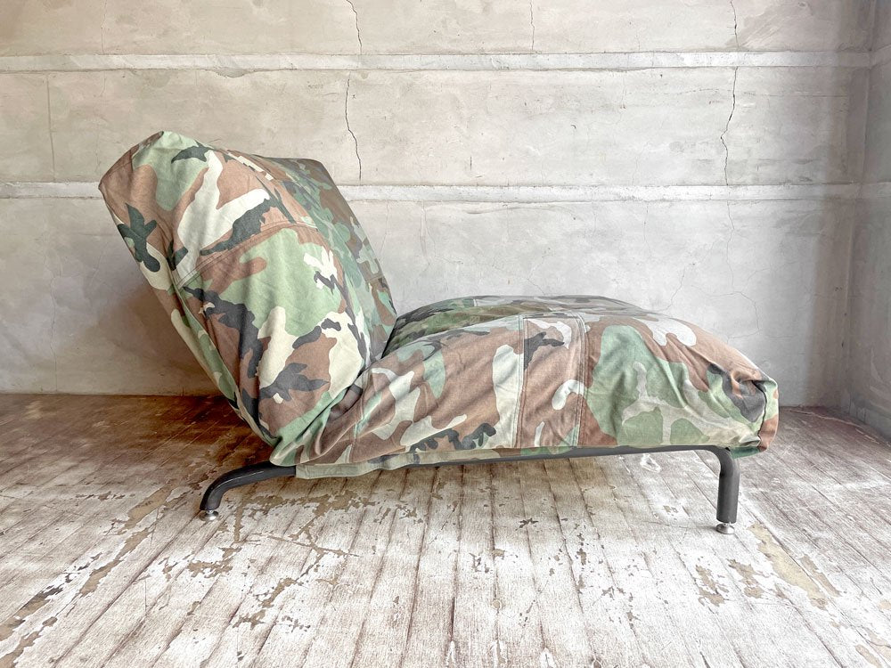 ジャーナルスタンダード journal standard Furniture ロデチェア RODEZ CHAIR 1P カモフラ生地 インダストリアルスタイル ♪