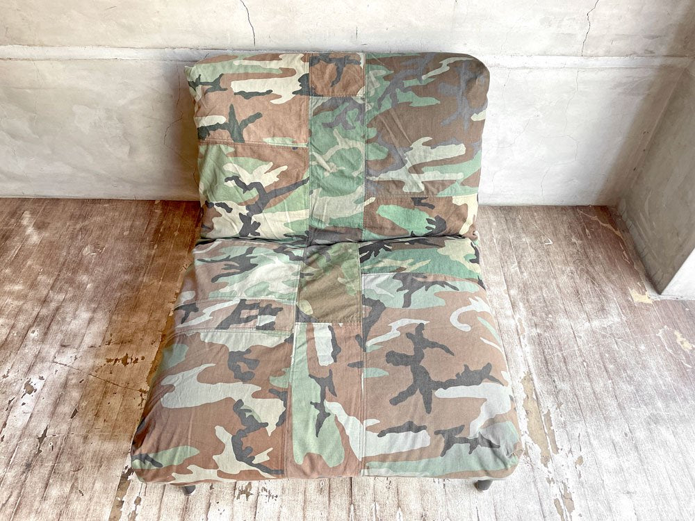 ジャーナルスタンダード journal standard Furniture ロデチェア RODEZ CHAIR 1P カモフラ生地 インダストリアルスタイル ♪