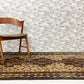 ビンテージ Vintage トライバルラグ バルーチ Bharuch ラグ 絨毯 ブラウン系 イラン アフガニスタン 手織り 幾何学 210×110cm ●
