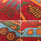 ビンテージ Vintage ウォーラグ War Rug トルクメン族 Turkmen カーペット 絨毯 レッド アフガニスタン 140×80cm  ●