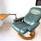 エコーネス EKORNES コンサル Consul ストレスレスチェア stressless リクライニングチェア サイドテーブル＆オットマン付 ダークグリーンカラー 北欧 ノルウェー★