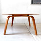 ハーマンミラー Herman Miller イームズ プライウッド コーヒーテーブル ウッドレッグ CTW Eames plywood coffee table チェリー材 イームズ 廃番希少 ★