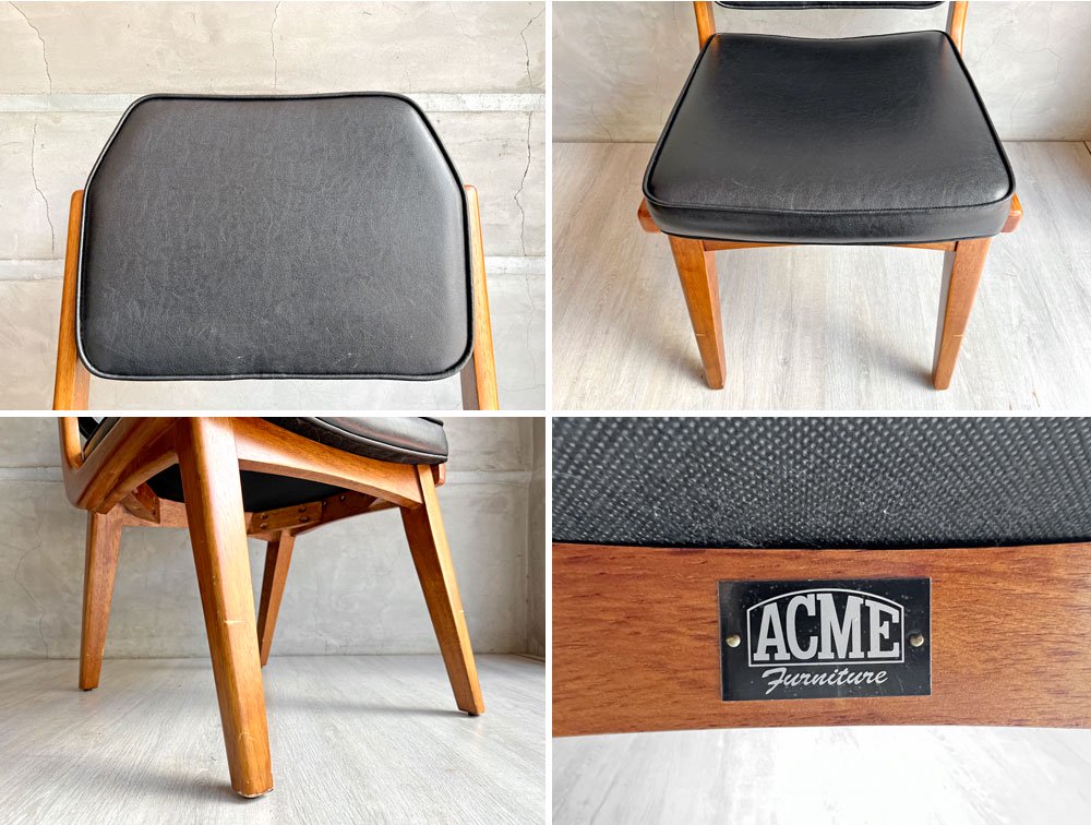 アクメファニチャー ACME Furniture シエラチェア SIERRA CHAIR ダイニングチェア USビンテージスタイル 定価￥26,400- ♪