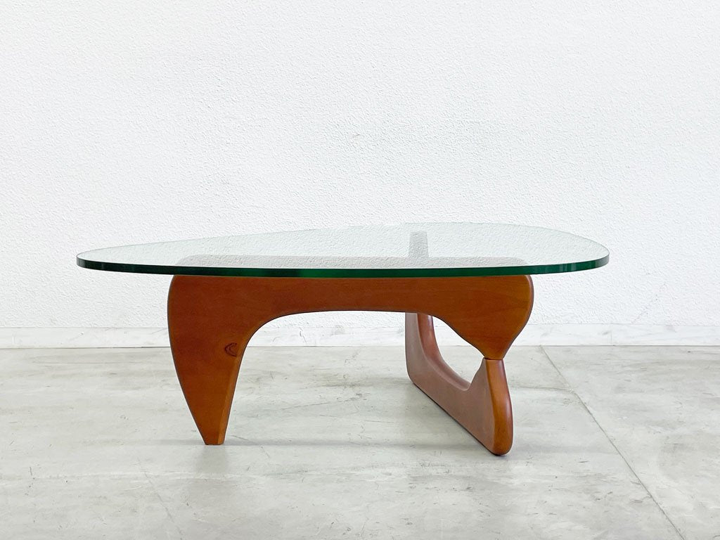 イサムノグチ Isamu Noguchi コーヒーテーブル Coffee Table リプロダクト品 ガラス天板厚20mm Moma 名作 デザイナーズ家具 〓