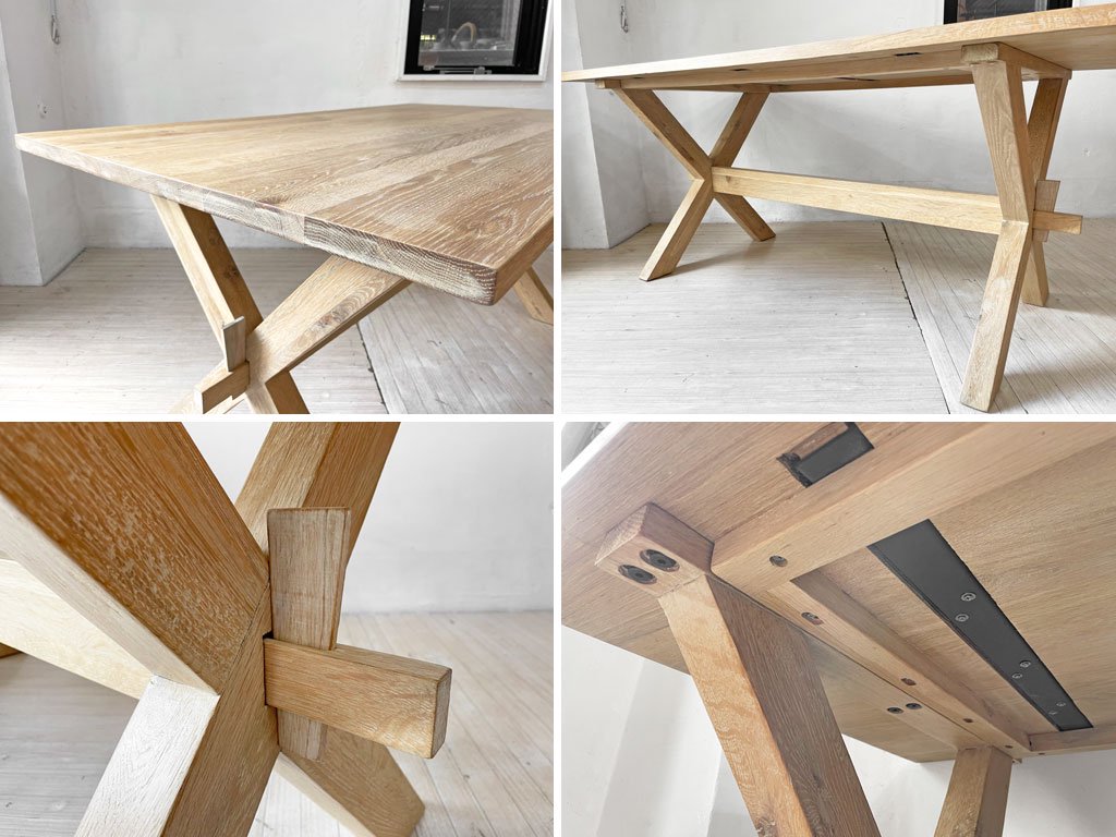 アクタス ACTUS スローハウス SLOW HOUSE クオピオ ダイニングテーブル KUOPIO DINING TABLE オーク無垢材 カントリーデザイン ★