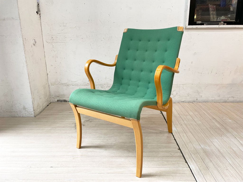 ブルーノマットソン インターナショナル BRUNO MATHSSON INTERNATIONAL ミナチェア Mina chair ビンテージ ファブリック ラウンジチェア ★