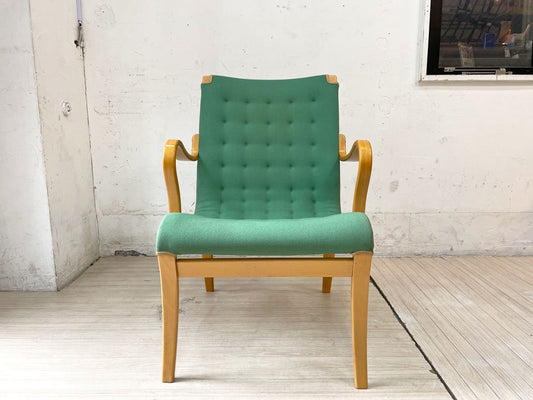 ブルーノマットソン インターナショナル BRUNO MATHSSON INTERNATIONAL ミナチェア Mina chair ビンテージ ファブリック ラウンジチェア ★