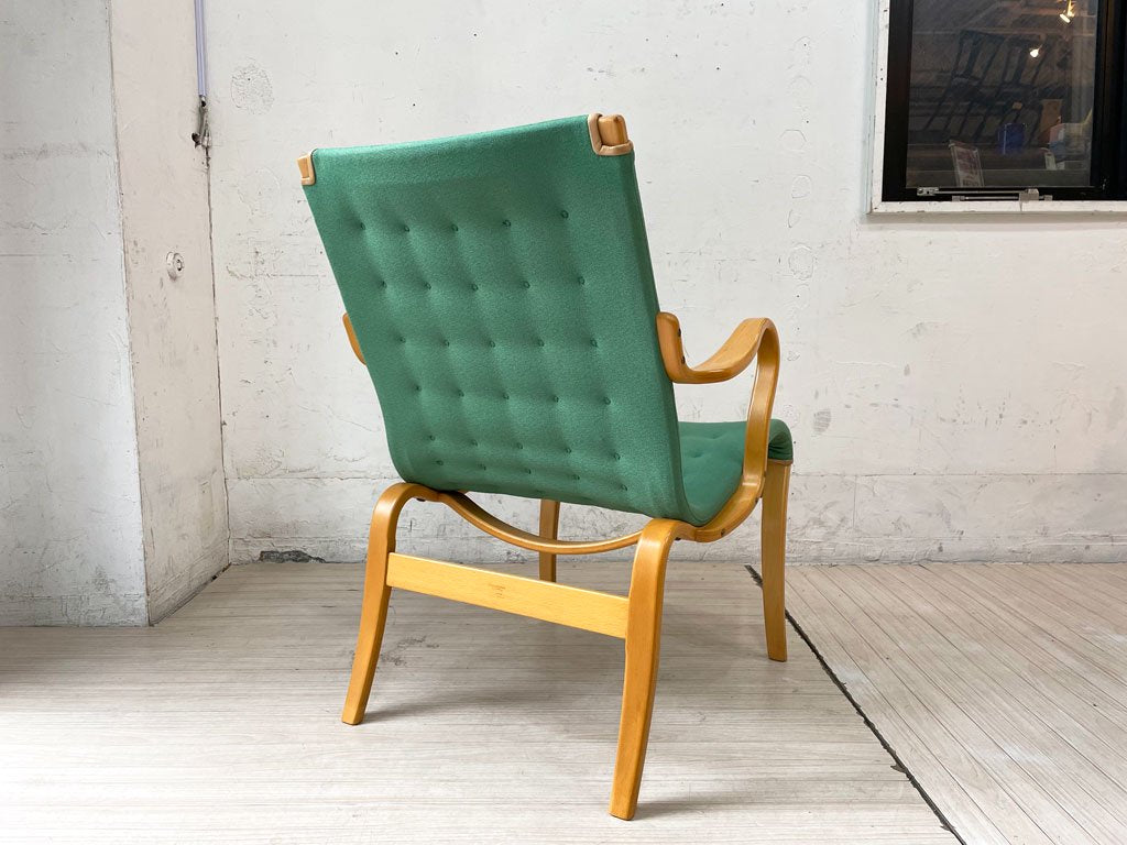 ブルーノマットソン インターナショナル BRUNO MATHSSON INTERNATIONAL ミナチェア Mina chair ビンテージ ファブリック ラウンジチェア ★