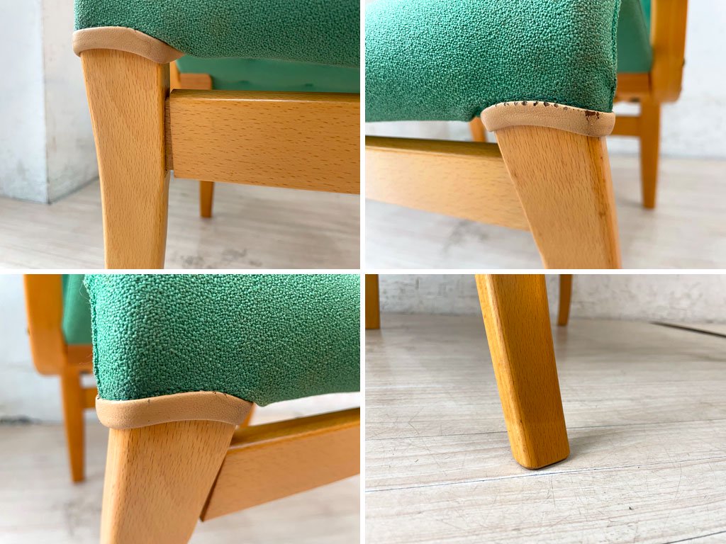 ブルーノマットソン インターナショナル BRUNO MATHSSON INTERNATIONAL ミナチェア Mina chair ビンテージ ファブリック ラウンジチェア ★