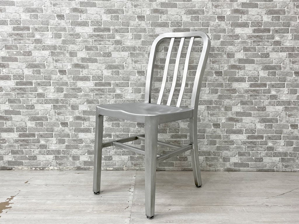 ダルトン DULTON アルミスタンダードチェア ALUMINIUM STANDARD CHAIR ダイニングチェア インダストリアル ビンテージスタイル 定価￥25,300- E ●