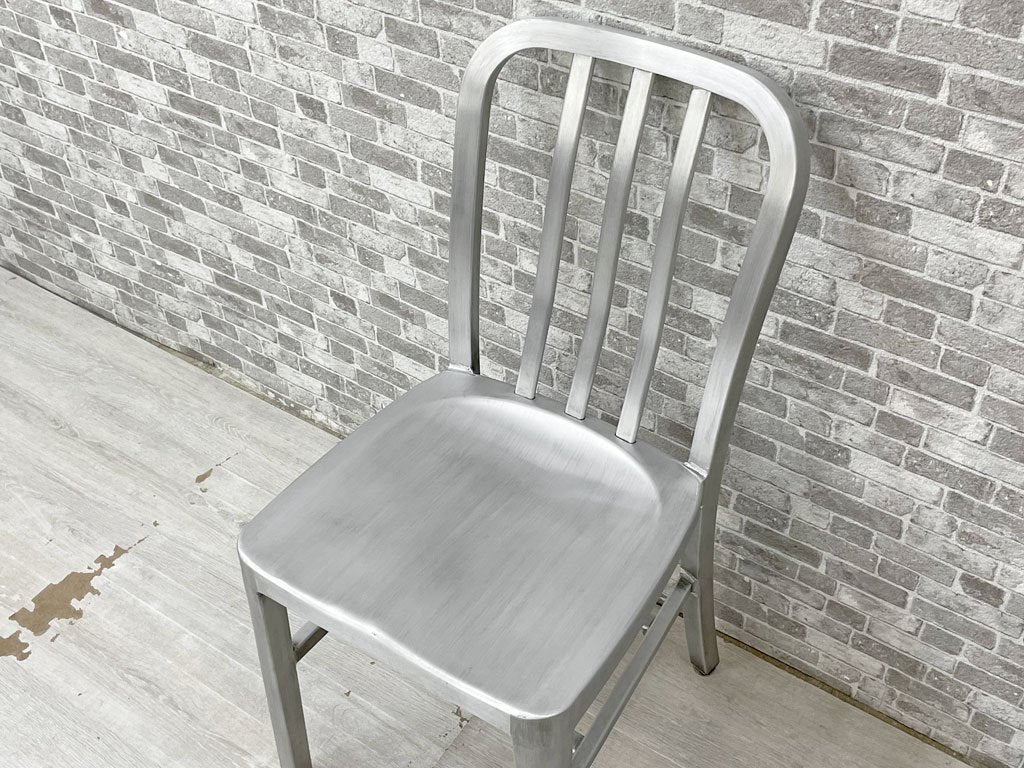 ダルトン DULTON アルミスタンダードチェア ALUMINIUM STANDARD CHAIR ダイニングチェア インダストリアル ビンテージスタイル 定価￥25,300- E ●