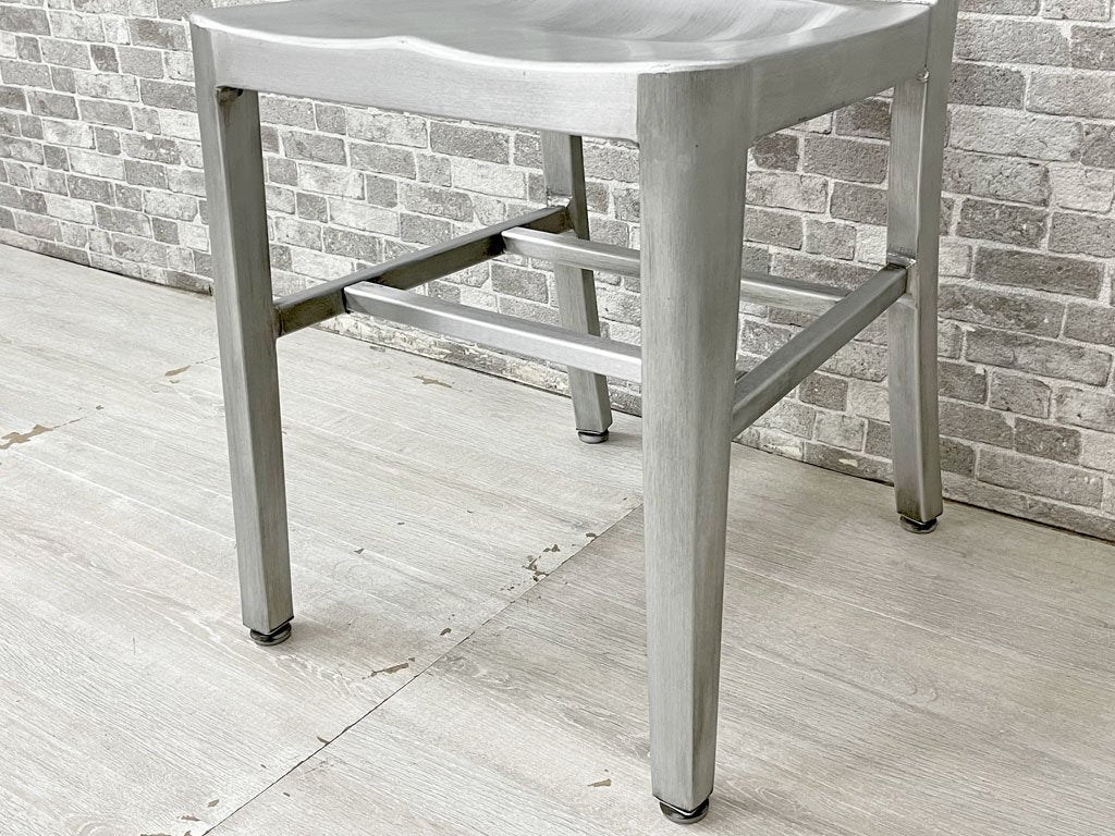 ダルトン DULTON アルミスタンダードチェア ALUMINIUM STANDARD CHAIR ダイニングチェア インダストリアル ビンテージスタイル 定価￥25,300- E ●