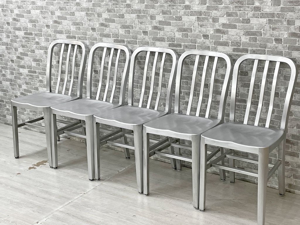 ダルトン DULTON アルミスタンダードチェア ALUMINIUM STANDARD CHAIR ダイニングチェア インダストリアル ビンテージスタイル 定価￥25,300- E ●